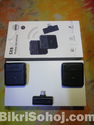 ওয়ারলেস মাইক্রোফোন SX8